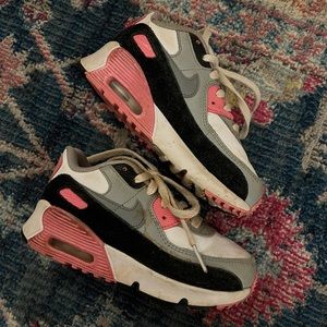 Nike Air Max Pink and Black Toddler Size 10